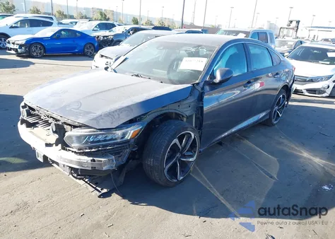 2020 Honda Accord Sport z USA, uszkodzony, nr VIN 1HGCV1F38LA075633